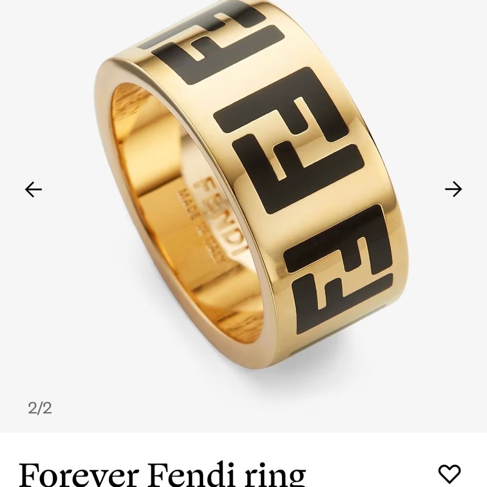 Fendi Forever Ring - image 2